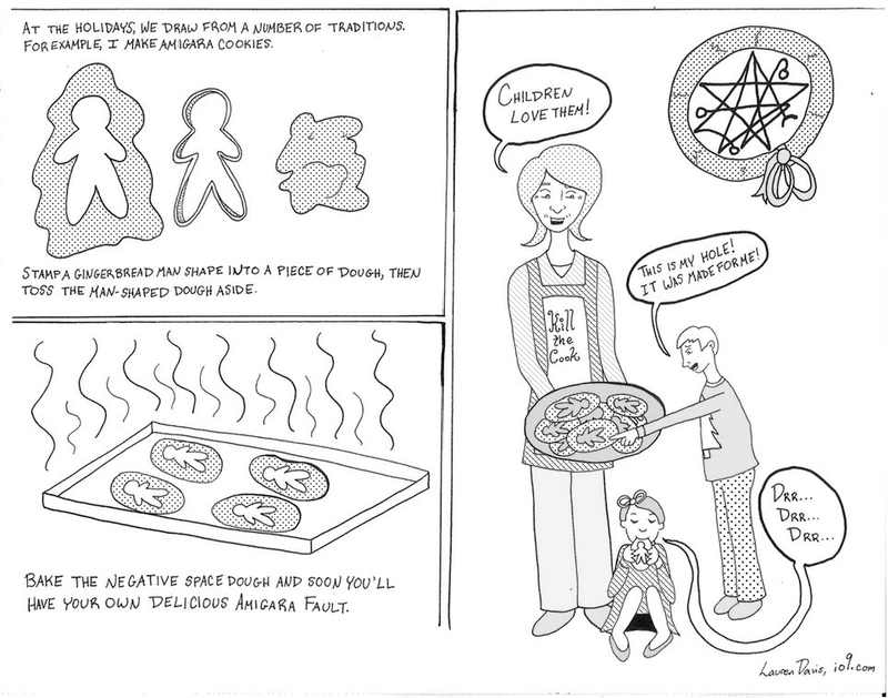 Illustration for article titled The Cartoon Martha Stewart Guide to a Merry Cthulhumas